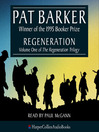 Regeneration (MP3): Regeneration Trilogy Series, Book 1